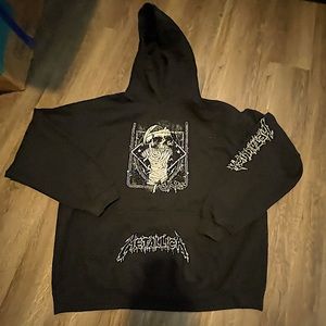 Black Medium Metallica hoodie 23" / 58.4cm